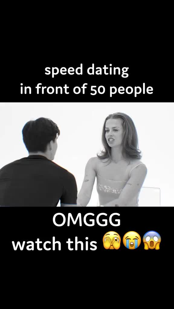 #speeddate in front of 50 people #nectar#love#datingshow#fyp#datenight#omg#fypシ#tinderdate#dating#date#funny#datinggoal
