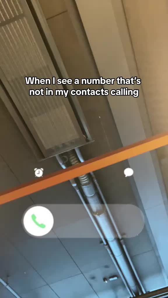 Social anxiety or cybersecurity? 🤔 #scammeralert #phonecall #cybersecurity 