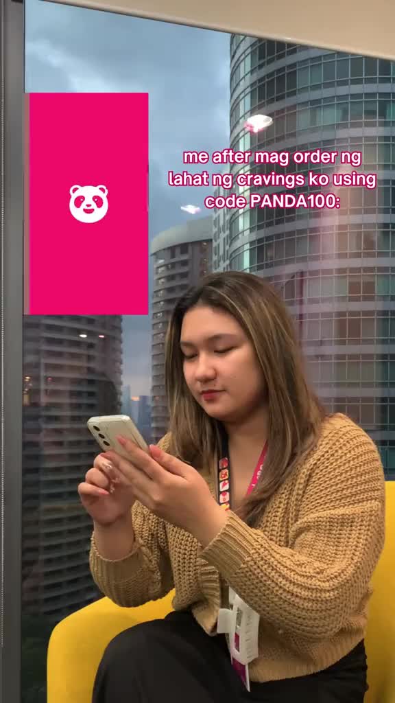 Okay na 'to! 👍🏻 Okay na okay talaga ang ₱100 off! Order now.