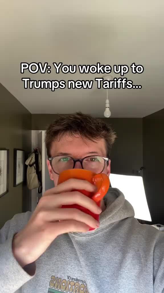 Thanks Trump… 🥲 #stockmarket #investing #cryptocurrency #stocksforbeginners