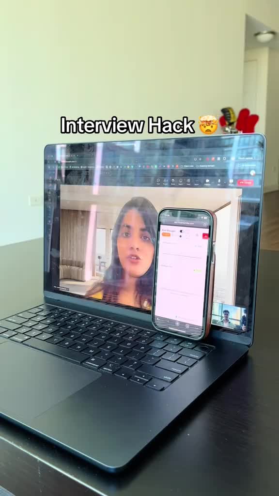 She actually fell for it and offered him the job 😩 (Link in bio for FinalRound AI) #finalroundai #interview #jobintervi