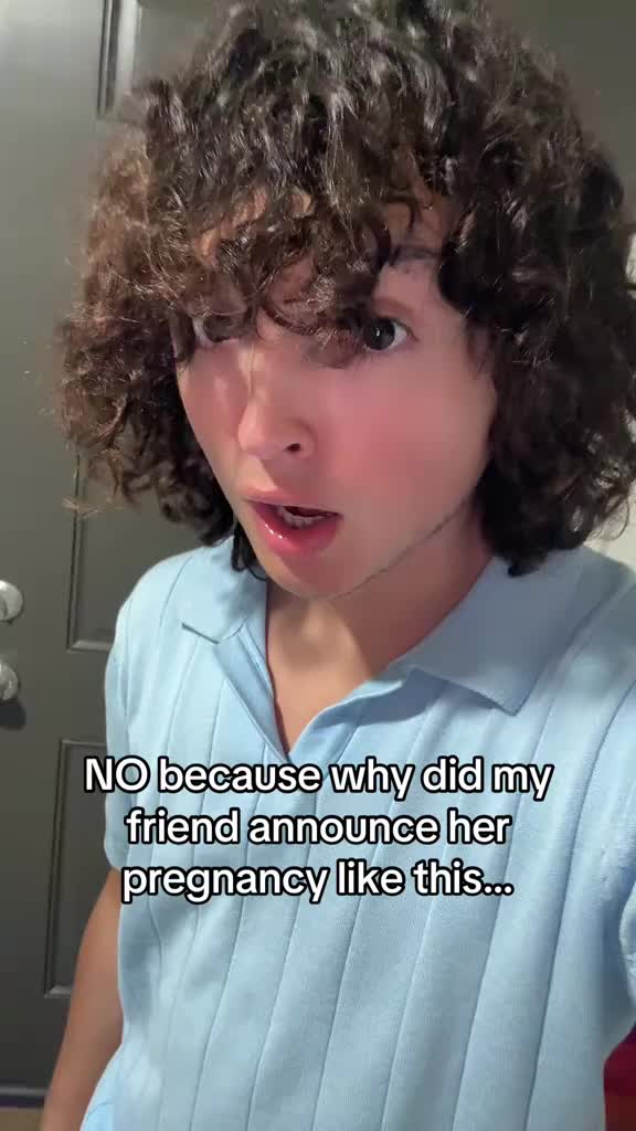 I swear she’s not ready to be a parent😭 #pregnancy #pregnancyannouncement #cantinapartner #meme #foryou
