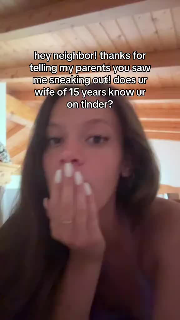 will you tell her or should i do the honors?