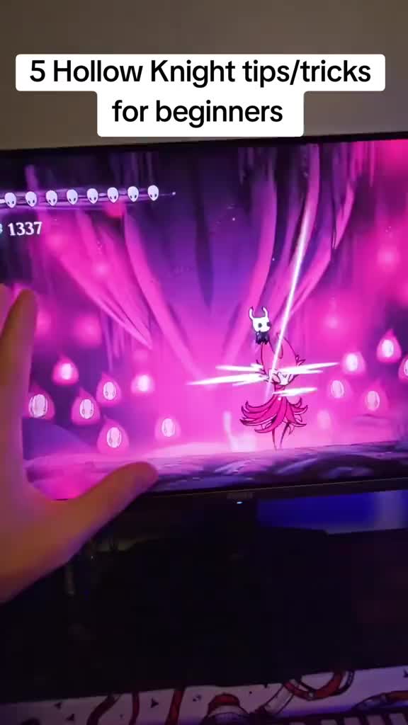 Here are 5 tips and tricks to survive Hollow Knight for beginners #Gaming #hollowknight #hollowknightsilksong #silksong