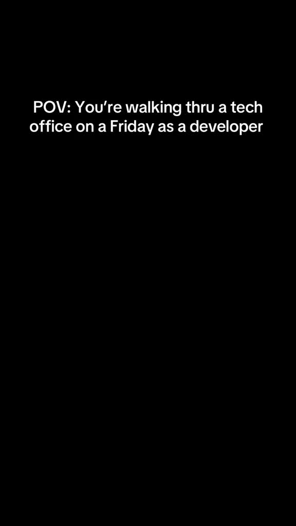 Yeah I don’t think the weekend is in the cards for me… 💀😮‍💨 #programminghumor #codingmemes #developermemes #tech #dev
