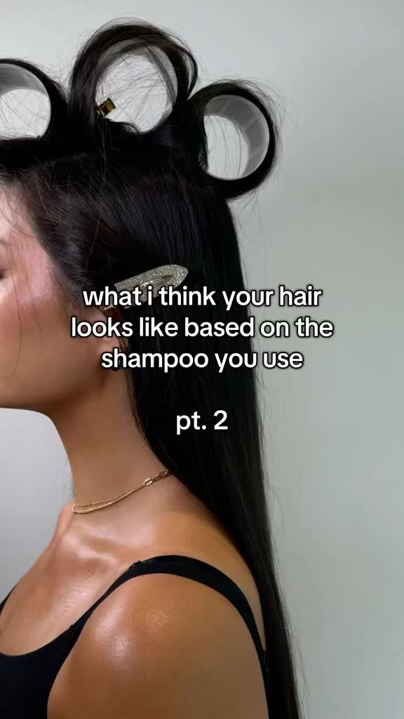 what i think your hair looks like based on the shampoo you use part 2!!!! what shampoo do you want to see next???? #sham