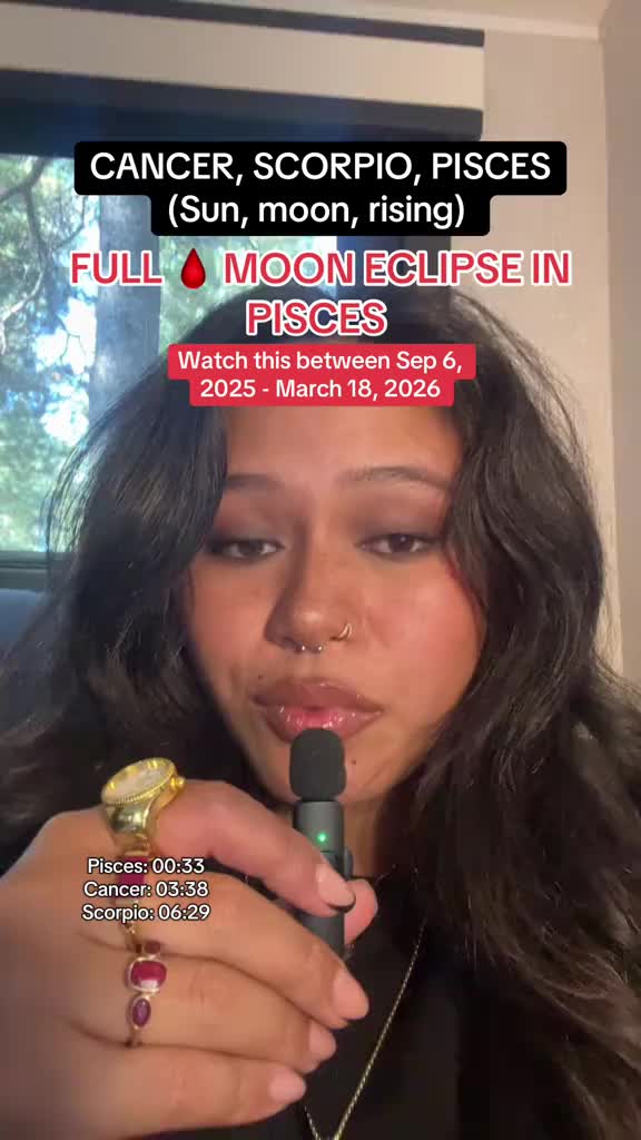 #fullmoon #eclipse in #pisces messages for #cancer #scorpio #pisces #sun #moon #rising please note that these are genera