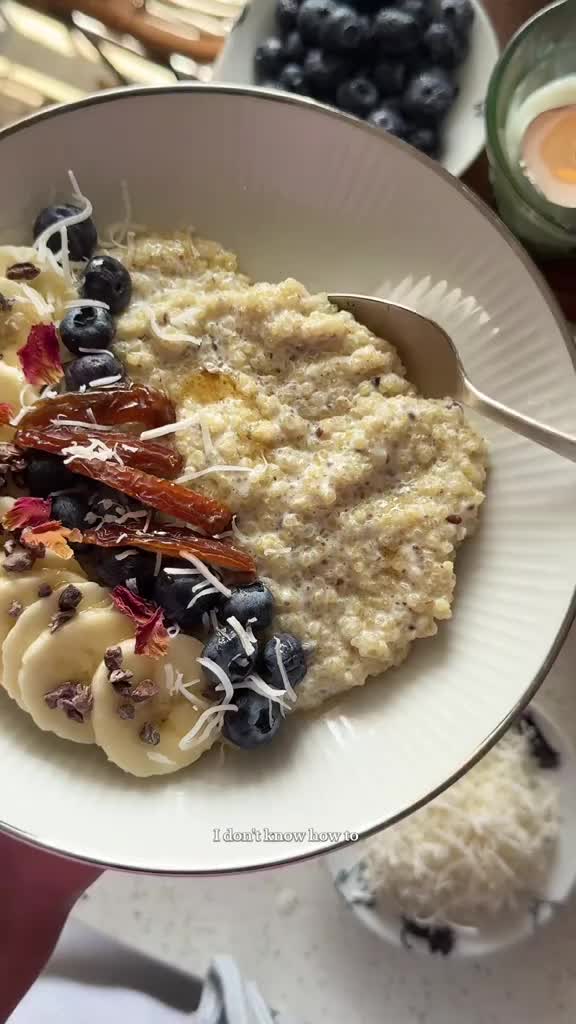 GUT HEALTHY SEED PORRIDGE | for a healthy gut, healthy body, and healthy hormones ✨ It’s important to have a diet with a
