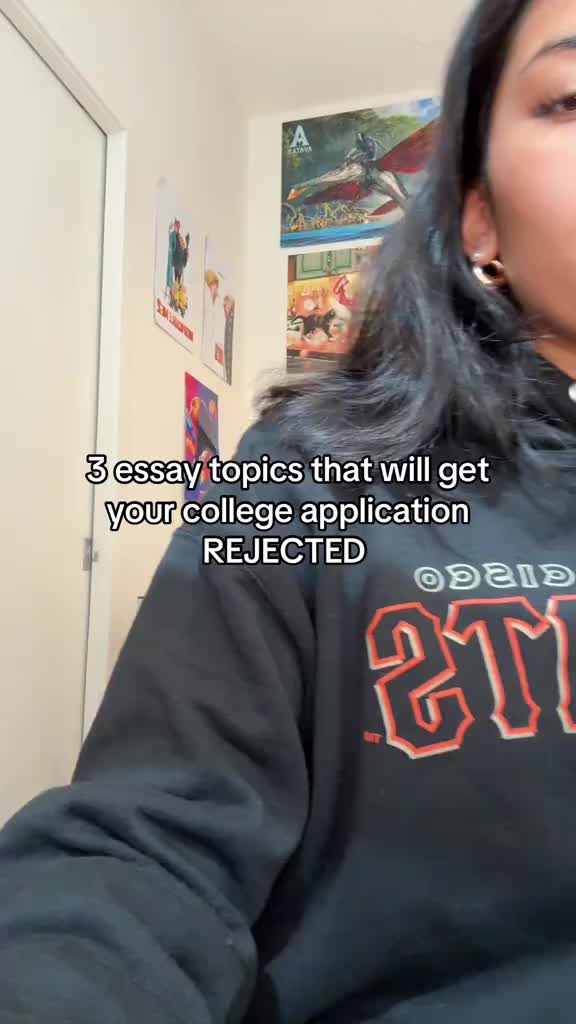 📝3 essay topics that will get your college application REJECTED! #collegeapps #commonapp #collegeapplications #seniorye