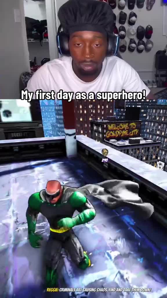 Do NOT give bro super powers 😭 #presidentlloyd #gamer #gaming #superherosimulator #fyp