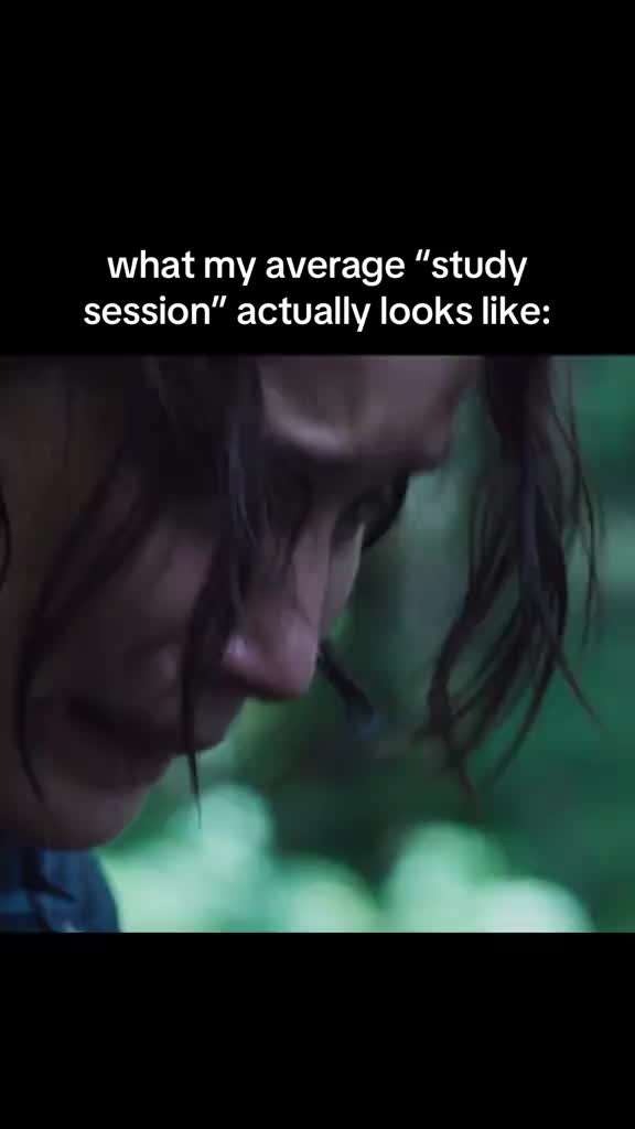 studying on the weekends be like #thehungergames #school #hungergames #meme #study
