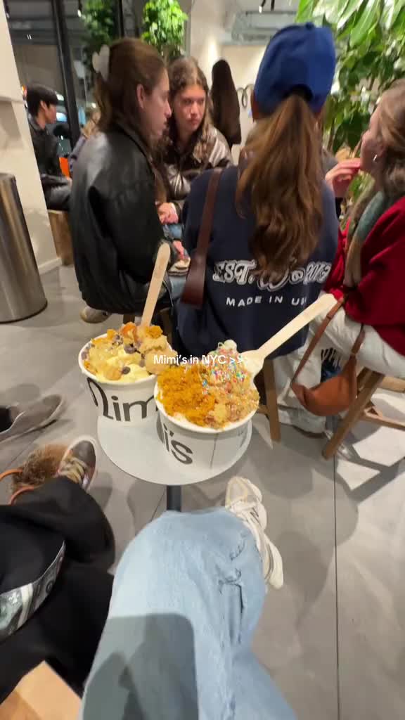 Went 3 nights in a row it was so good #mimisnyc #frozenyogurt #nycdesserts #nycfood #sweettreat