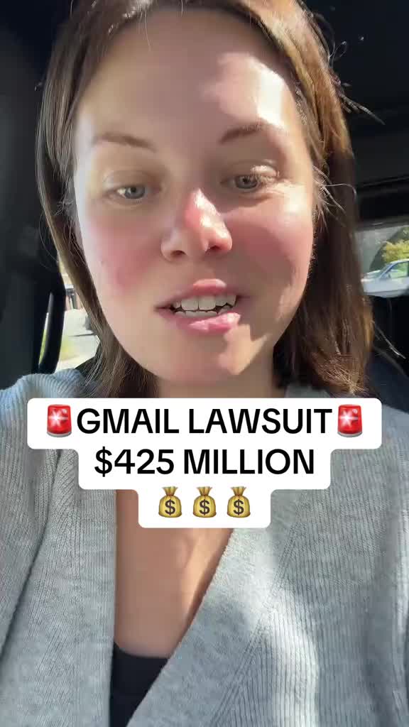 If you use Gmail you *might* want to watch this 🫨 #classactionsettlement #classaction #settlementmoney #classactionlaws