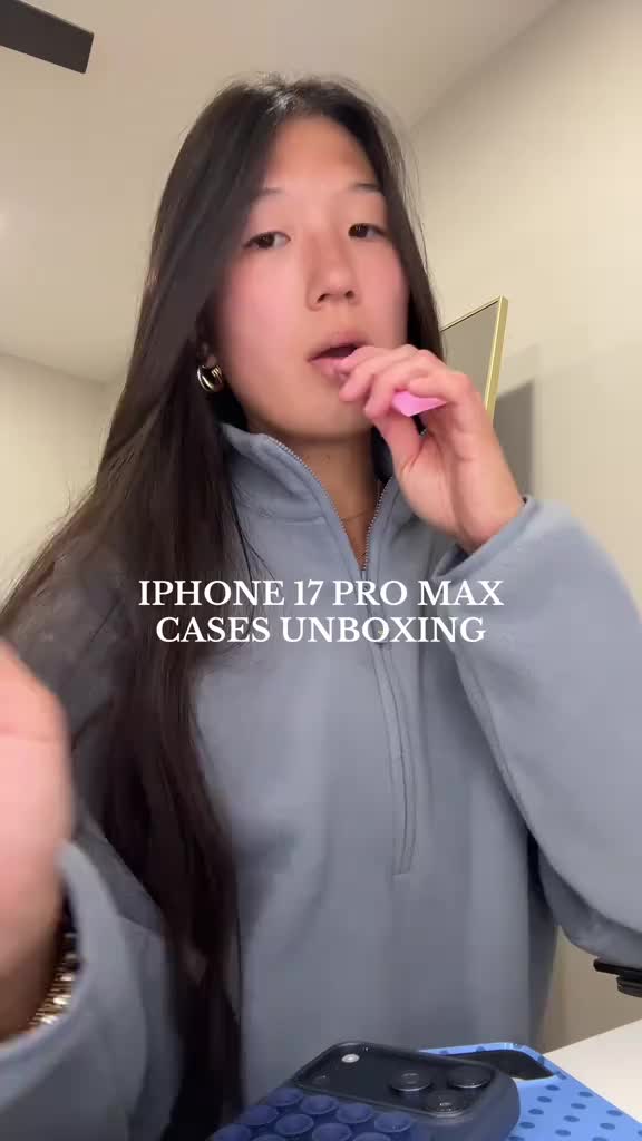 iphone 17 pro max phone case current faves + unboxing!! @velvetcaviar @Fragola Brand @apple #unboxing #iphone17promax #i