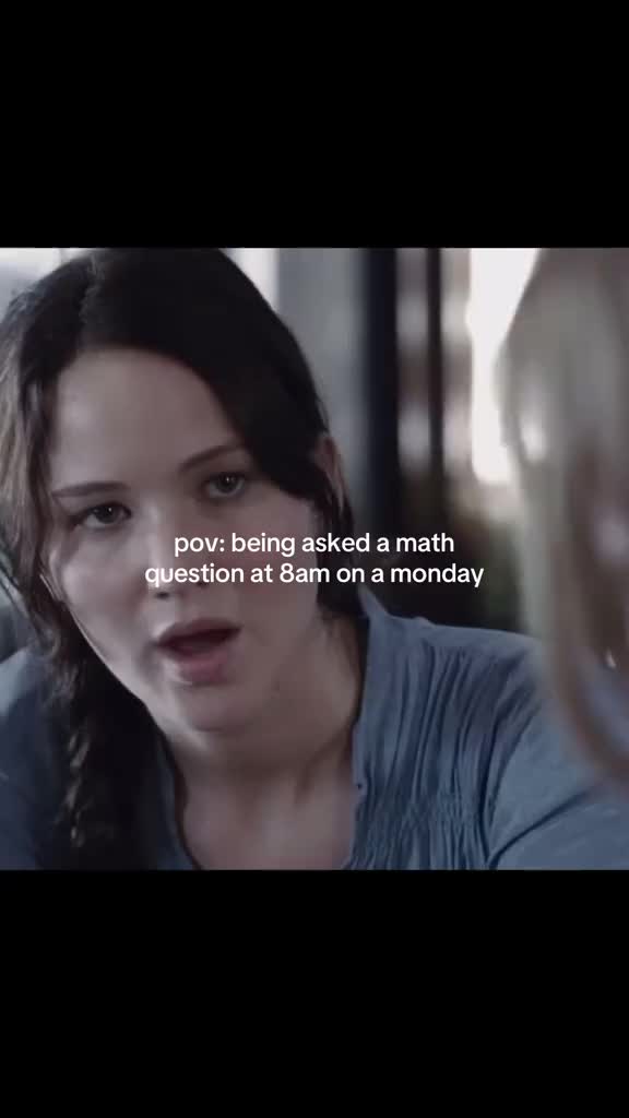 like how is this allowed on a monday hello #hungergames #school #thehungergames #math #monday