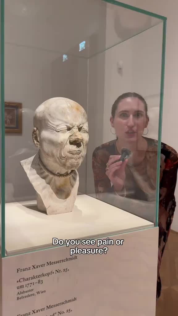 One of the art world’s greatest mysteries! Franz Xaver Messerschmidt More Than Character Heads is on view at The Lower