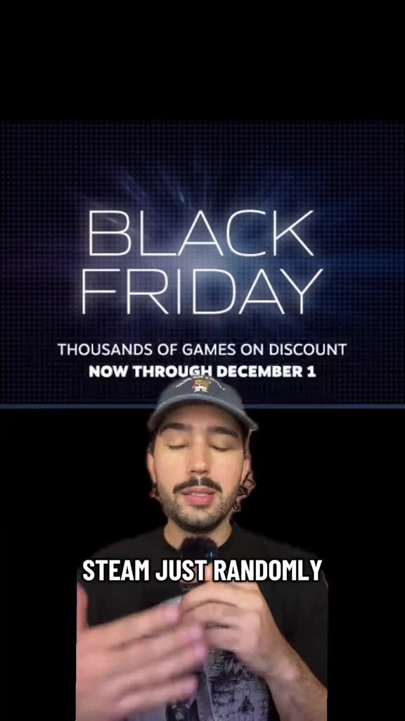 Here come the Black Friday deals #gaming #gamingontiktok #steam #pcgaming #pcgames