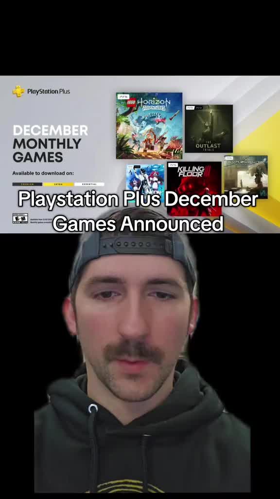 Playstation Plus December Games Announced #gaming #playstation #lego #psplus #ps5