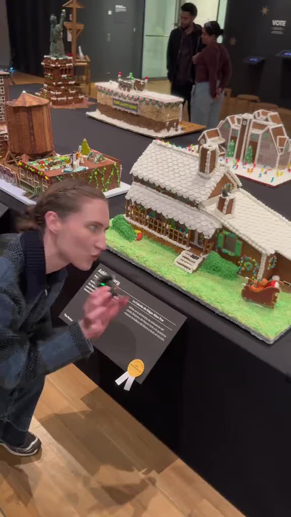 NYC made out of GINGERBREAD! Gingerbread NYC! @Museum of the City of New York