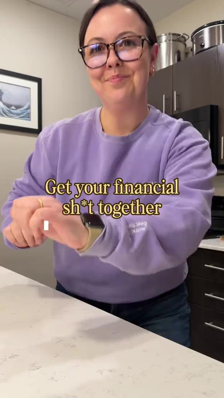 60 seconds of budgeting advice I’d give my bestie if she wanted to get her finances together in 2026 and was starting fr