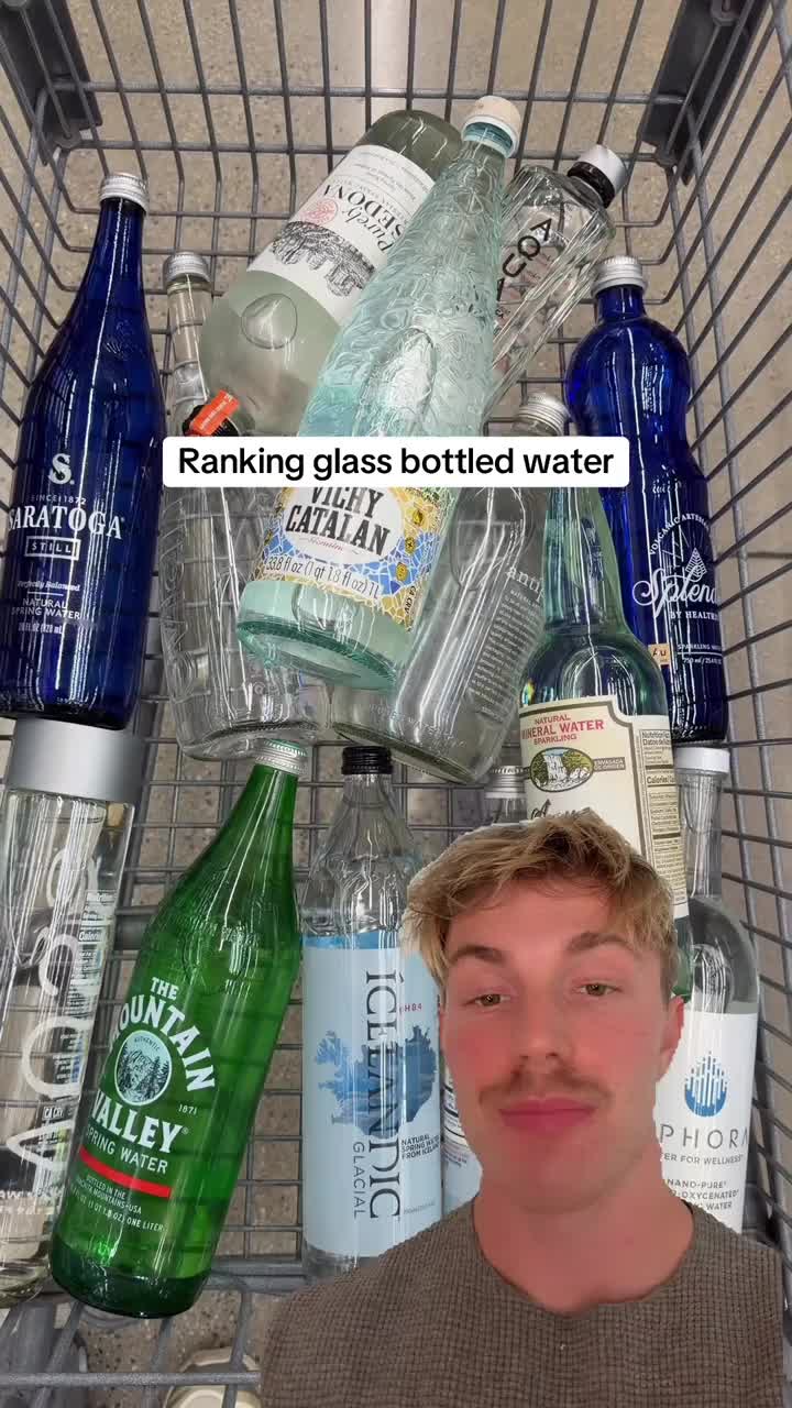We tested every glass bottled water