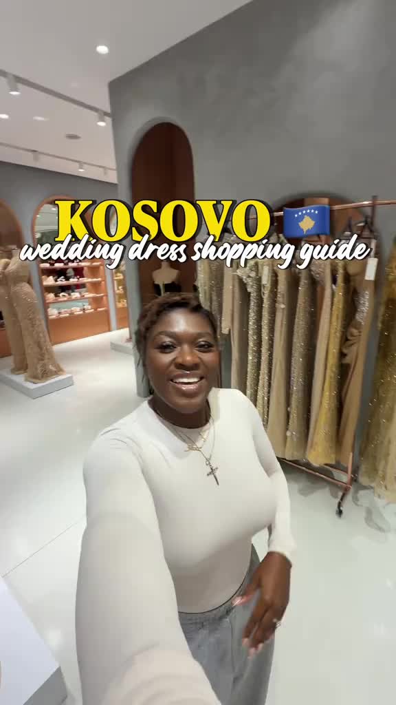 🇽🇰 KOSOVO WEDDING DRESS SHOPPING GUIDE ✨ . WhatsApp Link - https://chat.whatsapp.com/JBGJgLT39EnIvgpncfONyI . Brides  