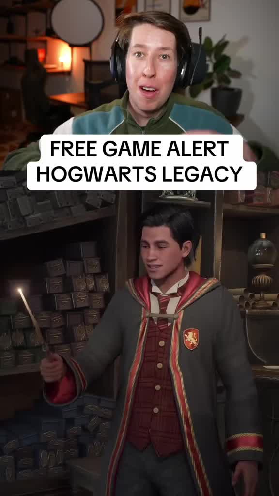 Hogwarts Legacy - Free to Keep on Epic Games Store! #Yorrick #TheGameAwards #GamingonTikTok #FreeGameAlert #Hogwarts