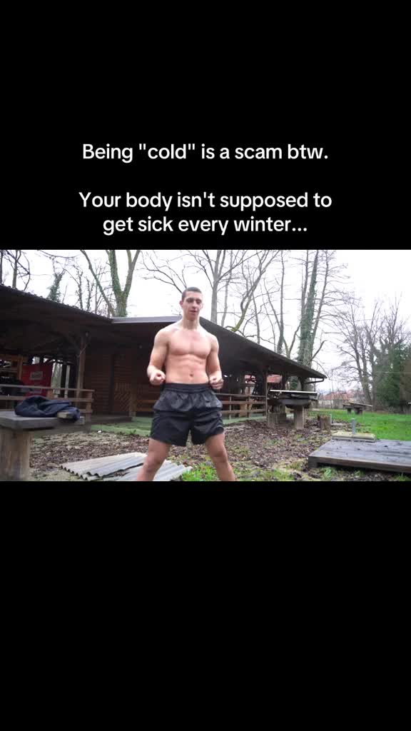 never heard of “cold” #icebath #motivation #SelfImprovement #fyp