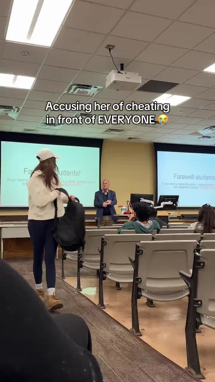 That’s crazy wtf 😳 #college #finals #professor