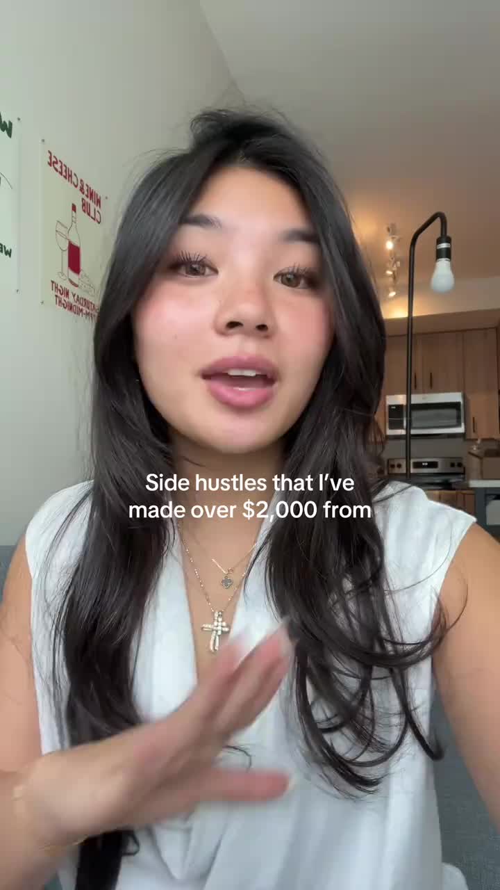 I loveee making money on the side😝 #sidehustle #moneytips