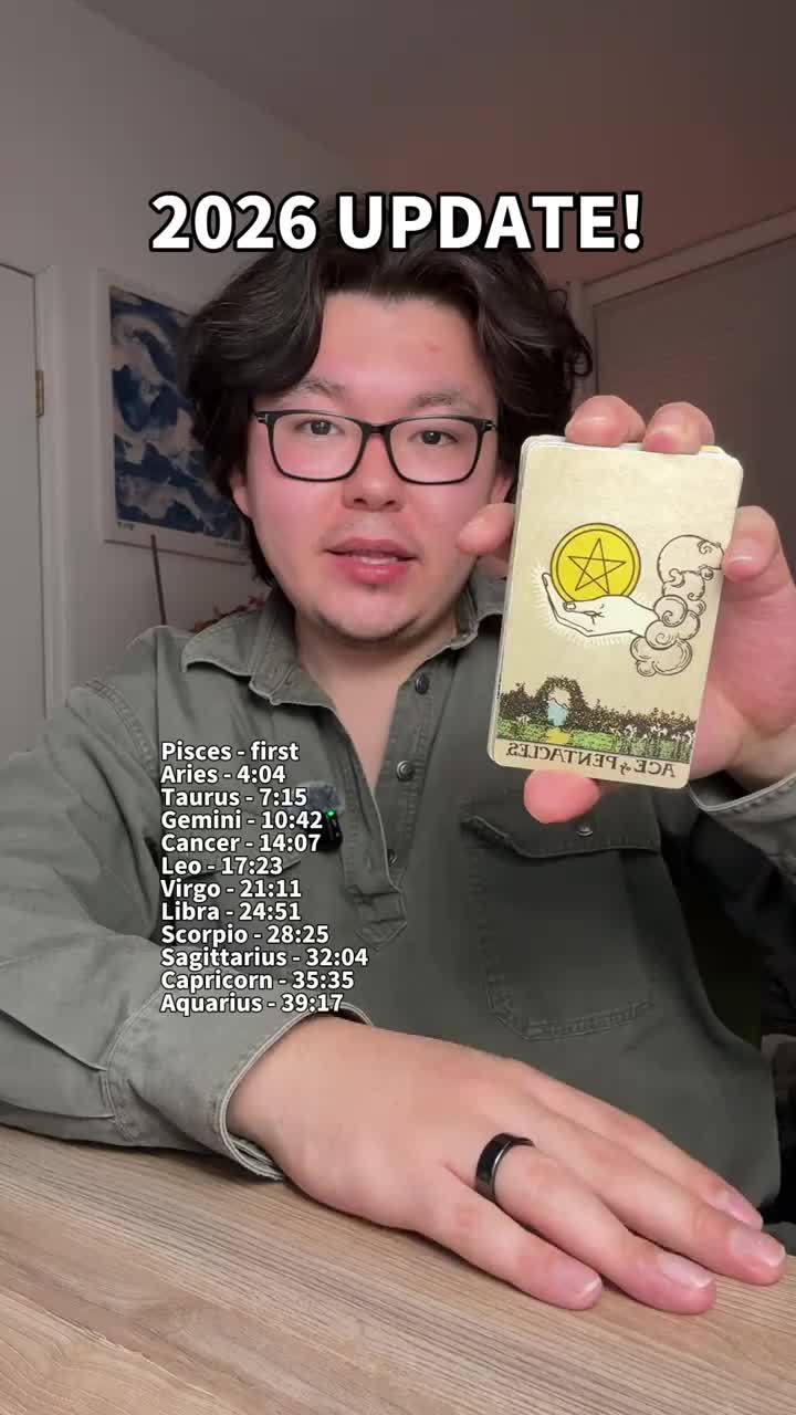 2026 is around the corner! This is your update for your sun sign, but if resonates, check rising as well. #tarot #astrol