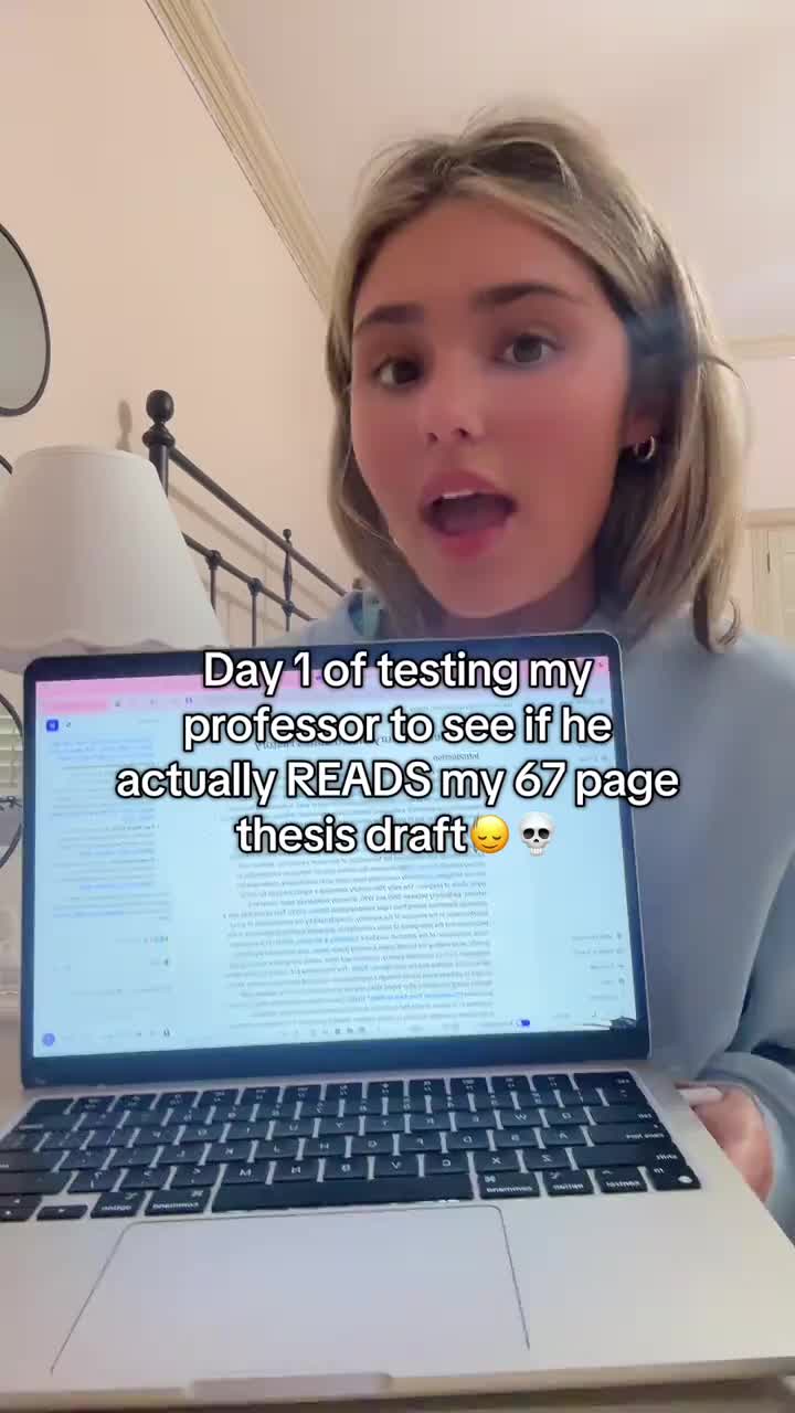 I bet they don’t even read them. #jenni #college #studytok #viral #school