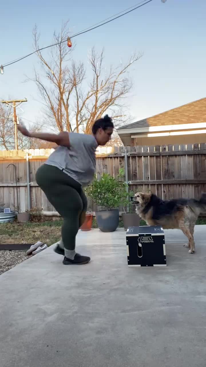 I just know I am going to get this box jump soon, I can just feel it #jumping #fitnessjourney #fitnessmotivaton #nonscal