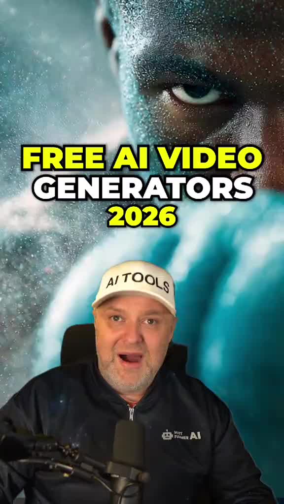 Best FREE AI Video Generators 2026 🎥 #aivideo #freeaitools #ai #aitools #aivideogenerator