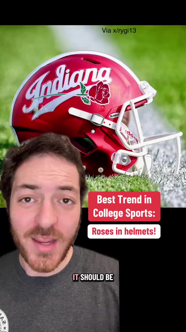 Which college football teams would you wanna see put a rose in their helmet? (Or did and I missed them?) 🌹 #rosebowl