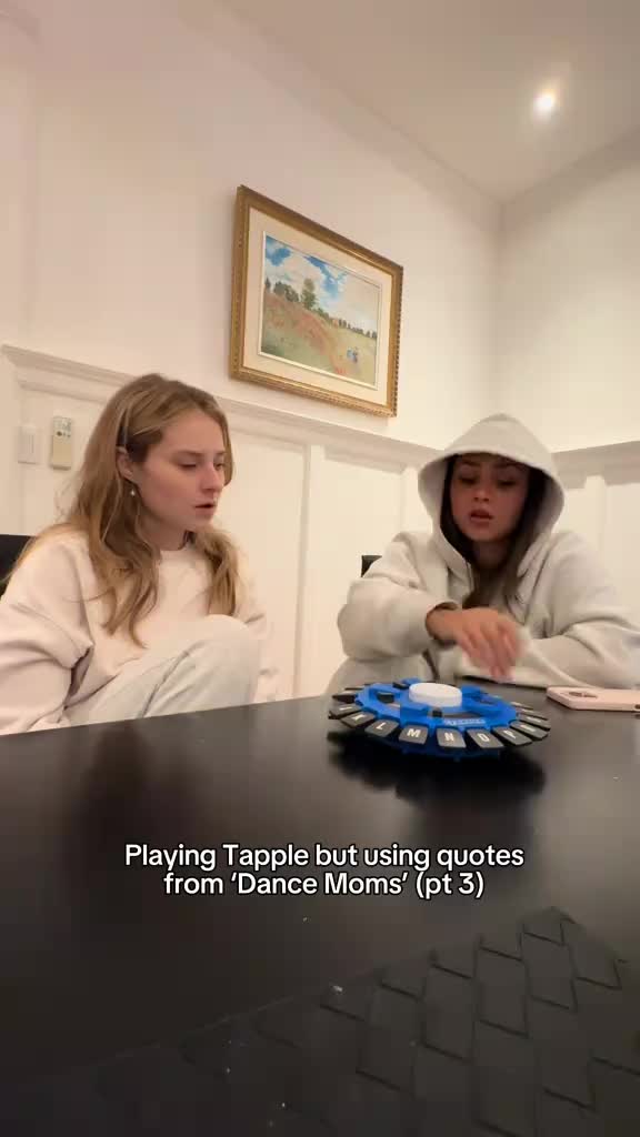Playing more Tapple using Dance Moms quotes because this is our new favourite way to play! I highly recommend making up 