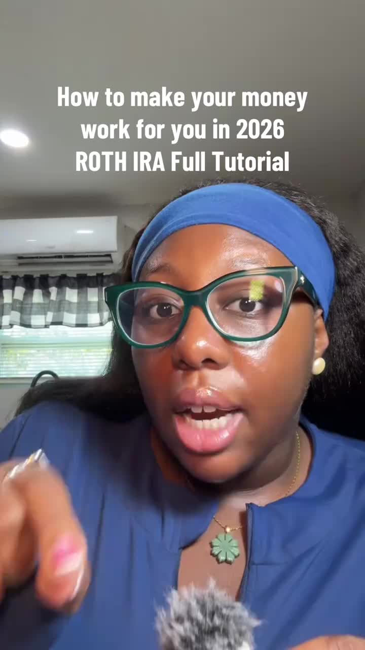 Everything you need to know before opening your ROTH IRA. Roth IRA Tutorial #financetips #2026 #rothira #financialfreedo