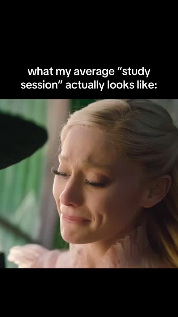 studying literally any time be like #arianagrande #school #wicked #meme #student