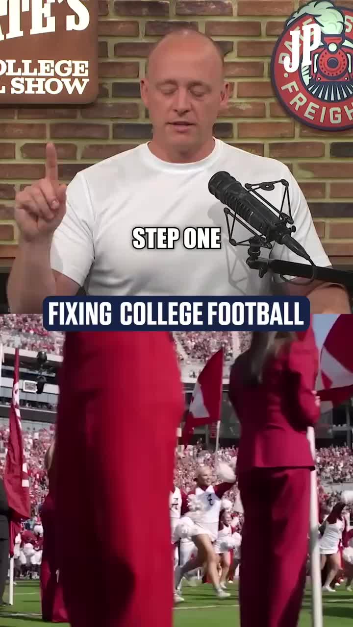 From the desk of the future CFB Commissioner… this is how we fix the calendar ‼️🚨 #CollegeFootball #podcast #cfb #cfbpl