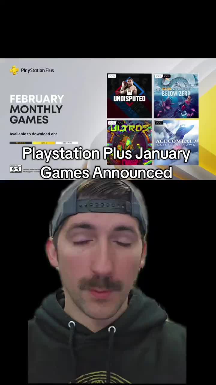 Playstation Plus January Games Announced #gaming #subnautica #playstation #psplus #ps5