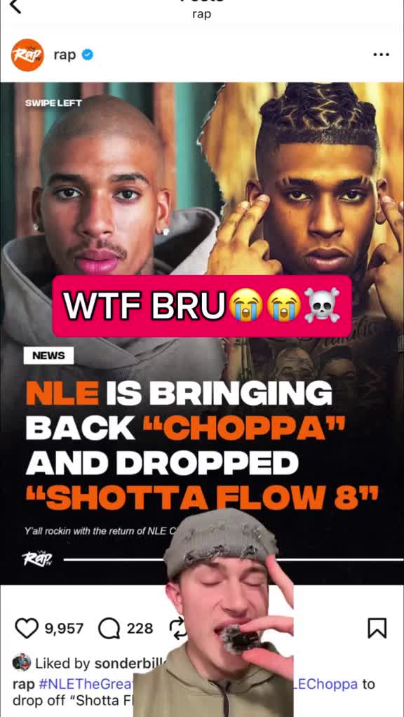 NLE Choppa just changed his name BACK to NLE Choppa and dropped Shotta Flow 8 DESPITE the insane hypocrisy of this regar