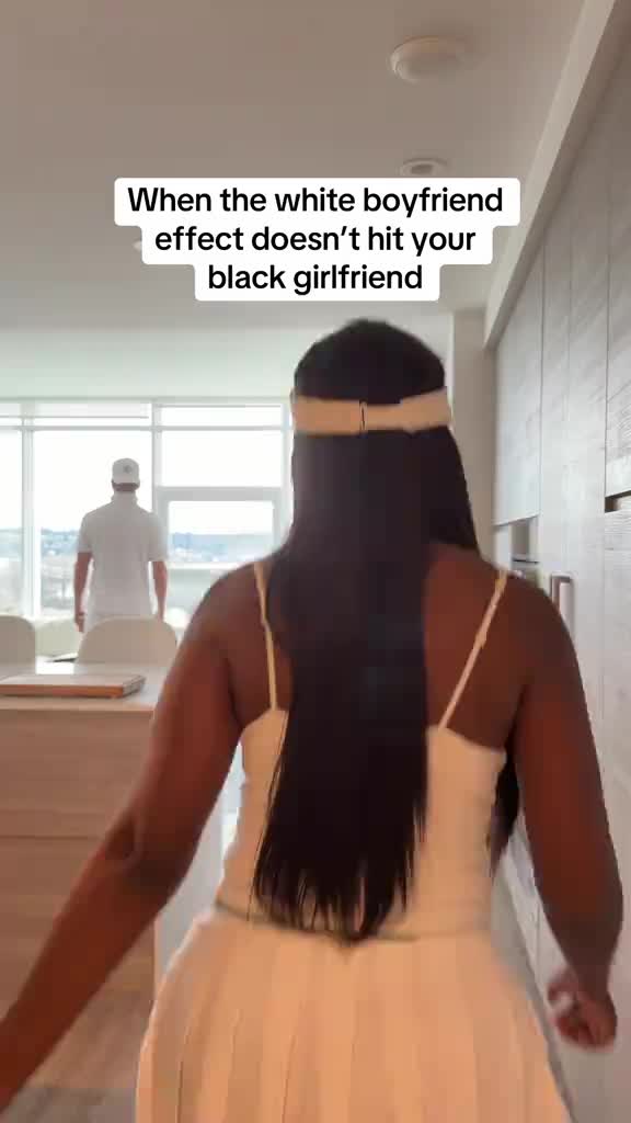 She looks ready now 💁🏾‍♀️ #couplestiktok #interracialcouple #interraciallove #couple #Relationship