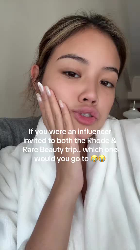 Idk idk but I love rare beauty’s products but like rhode’s aesthetic is so good ??