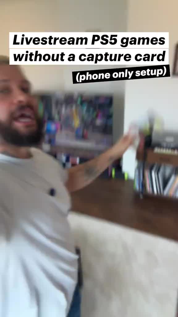 Livestream PS5 games without a capture card (phone only setup). Discover how to stream PS5 gameplay effortlessly using j