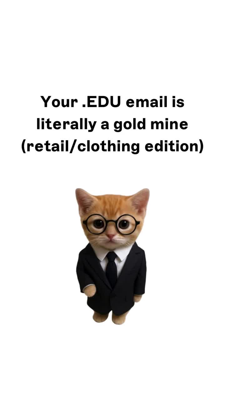kitty explain retail/clothing student discounts you should be using!