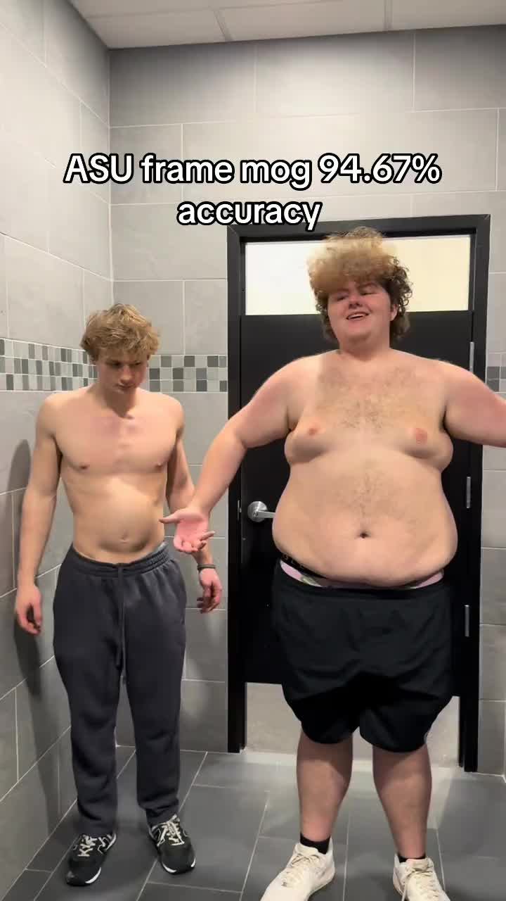 I got mogged😭😭 #gym