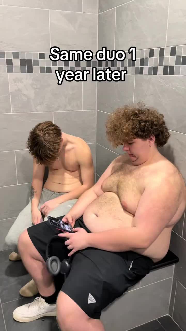 We both made massive gains! #gym
