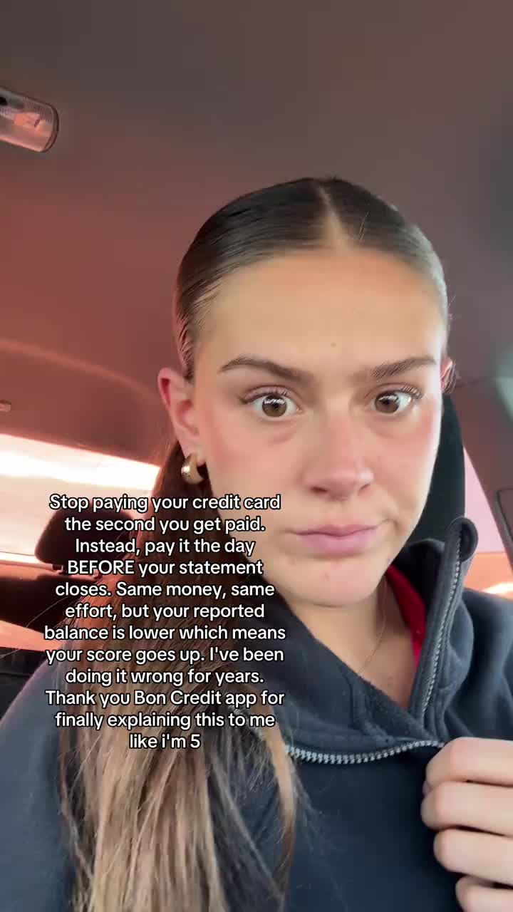 i'm not gonna gatekeep the Bon app 🙂↔️ it's free and it makes this stuff actually make sense #creditcardtips #debtpayo