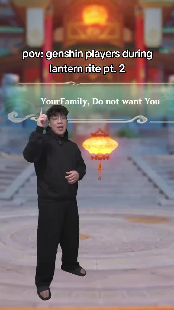 i think "YourFamily, Do not want You" wins best lantern quote #jaaychung #genshin #GenshinImpact #genshinmemes #lanternr