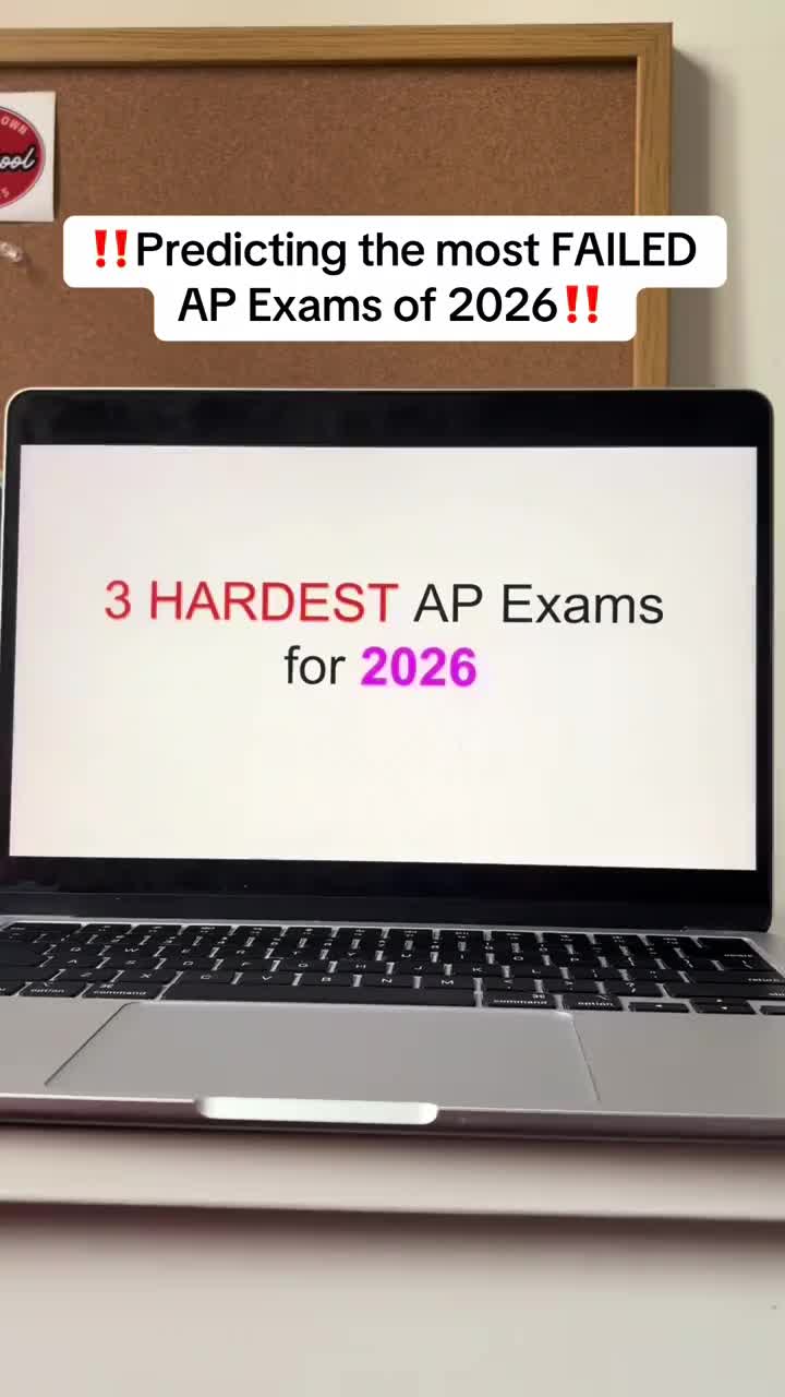 Comment your AP and I’ll send you all the resources to help you get a 5! #apexams #ap #highschool #student #examseason